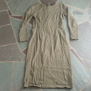 J. Crew Sage Long Sleeve Dress